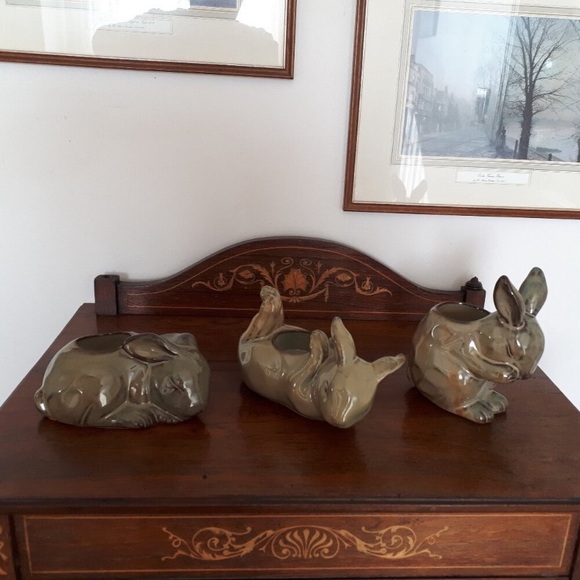 PartyLite Other - Set of Three PartyLite Tea Light Holders - Rabbits